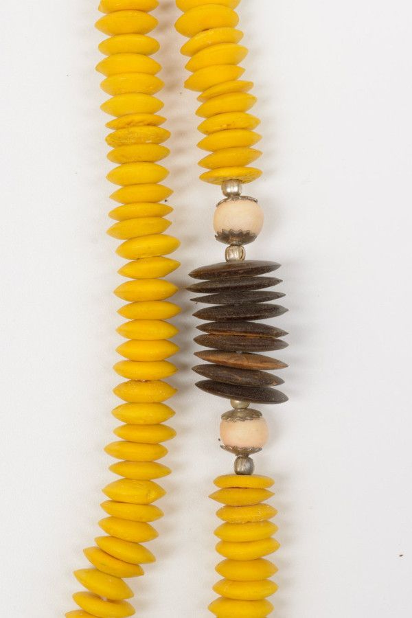 Бусы из бисера Солнечный талисман