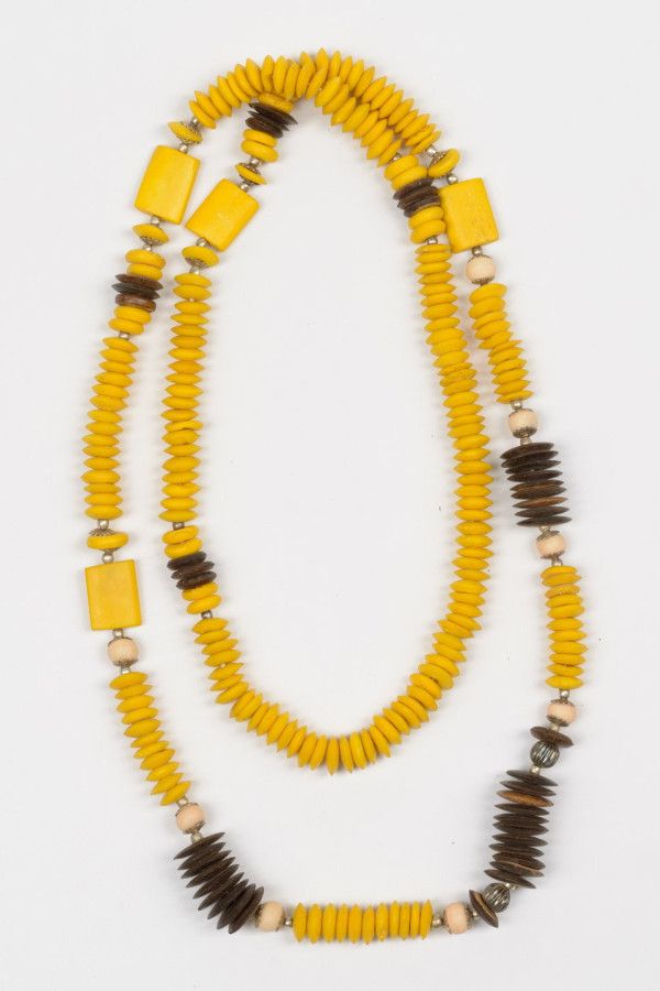 Бусы из бисера Солнечный талисман