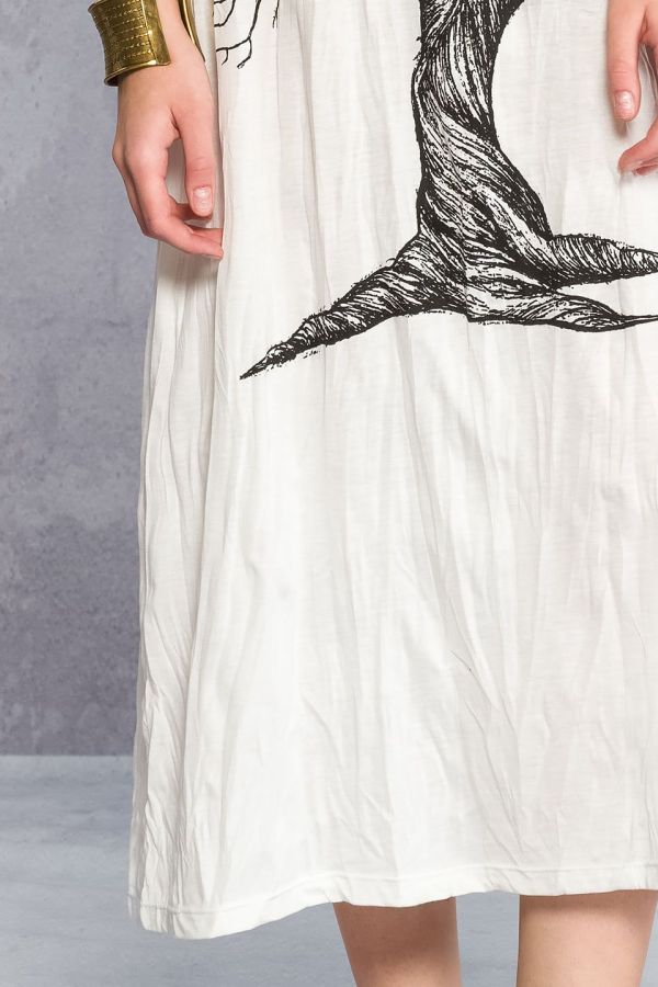 Летнее этническое платье Покахонтас