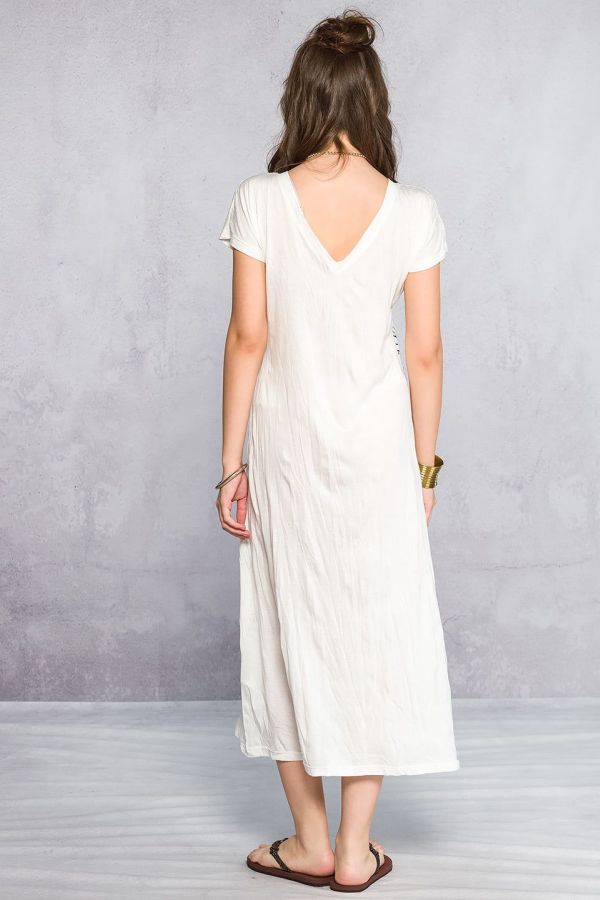 Летнее этническое платье Покахонтас