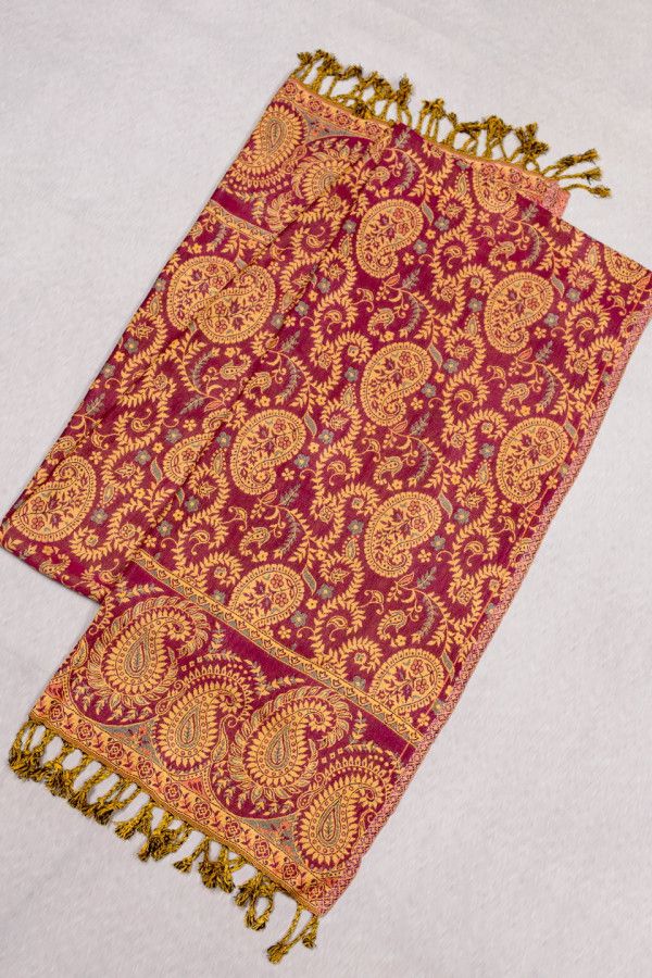 Шарф с орнаментом Триссур