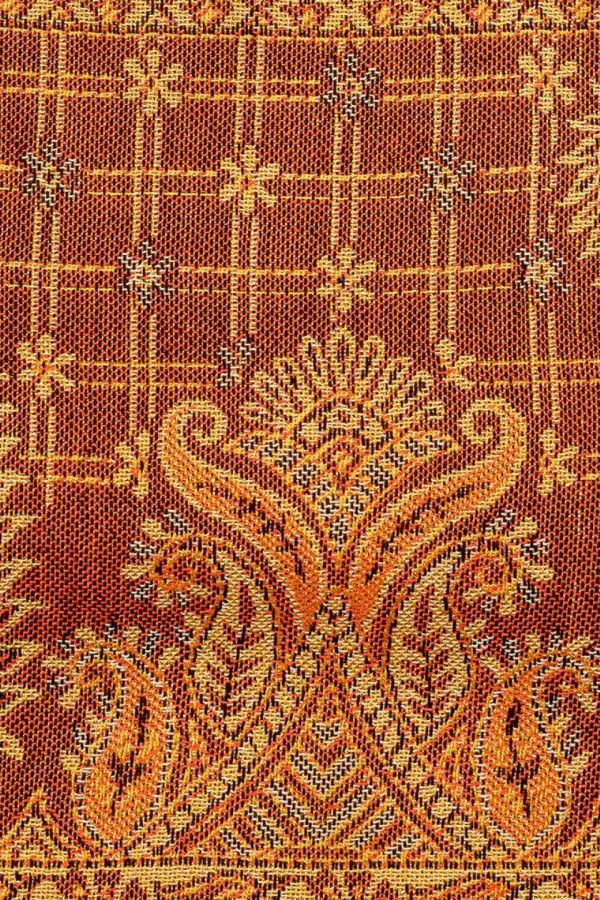 Шарф с бахромой Каллистемон