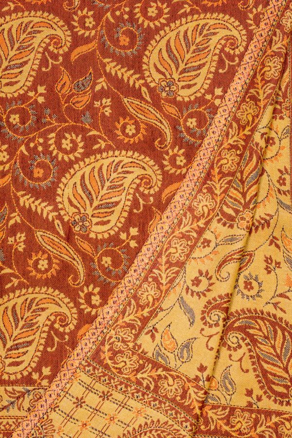 Шарф с бахромой Каллистемон