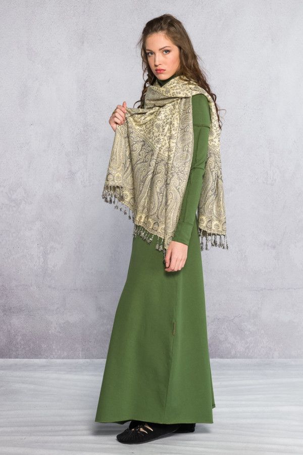 Кашемировый Тонкий шарф Палампур