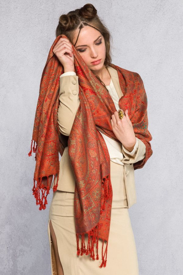 Шарф тонкий Дварка