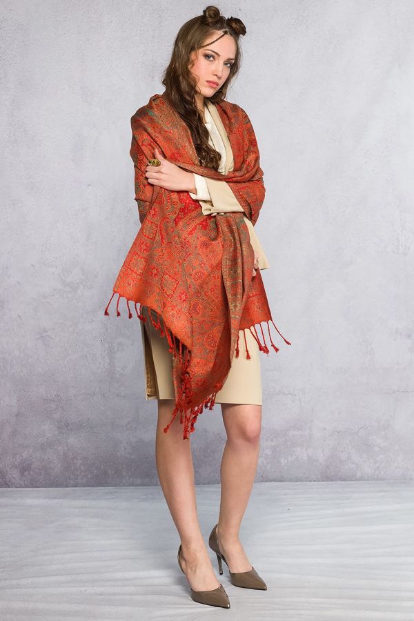 Шарф тонкий Дварка