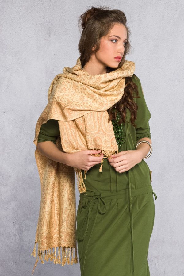 Этнический Весенний шарф Меларен