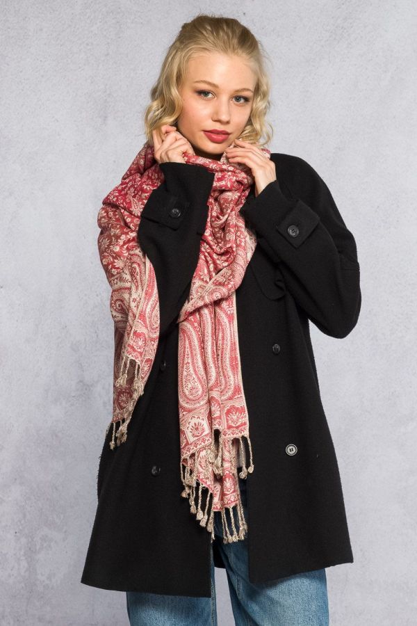 Длинный Шарф Шелковый путь