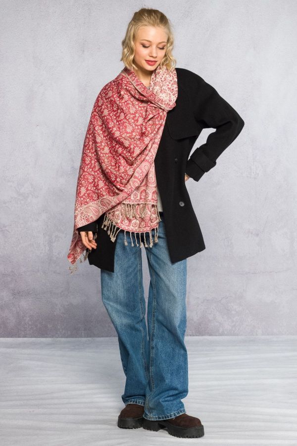 Длинный Шарф Шелковый путь