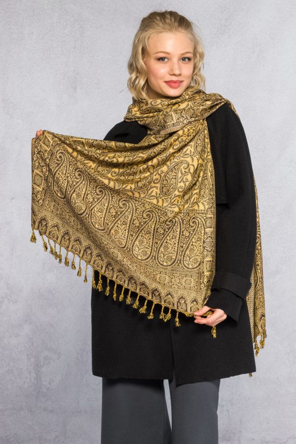 Женская шаль из кашемира Кансаулим