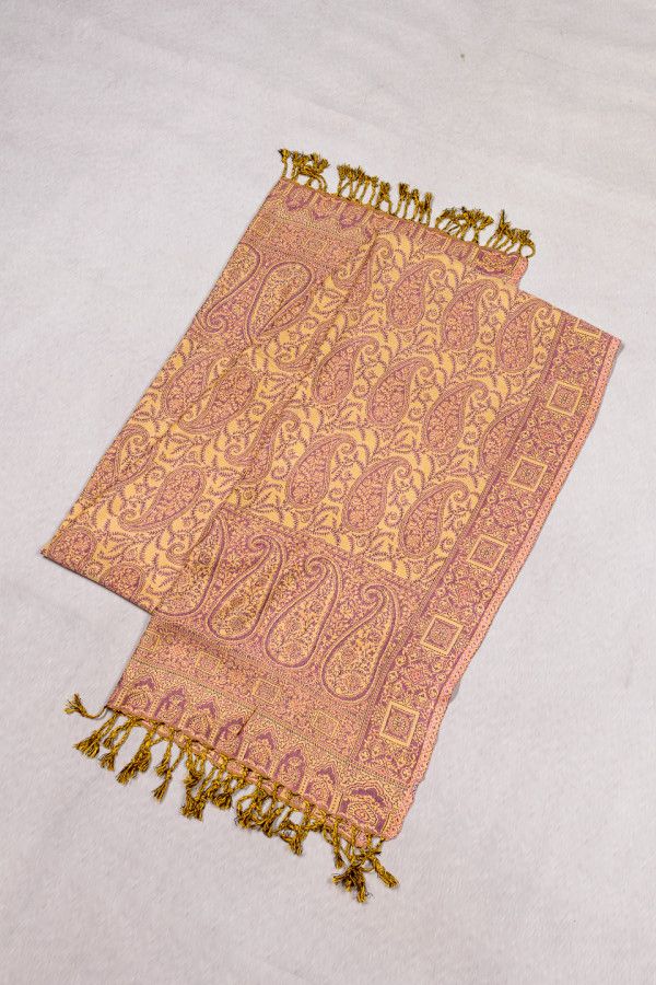 Кашемировый тонкий шарф Каусани