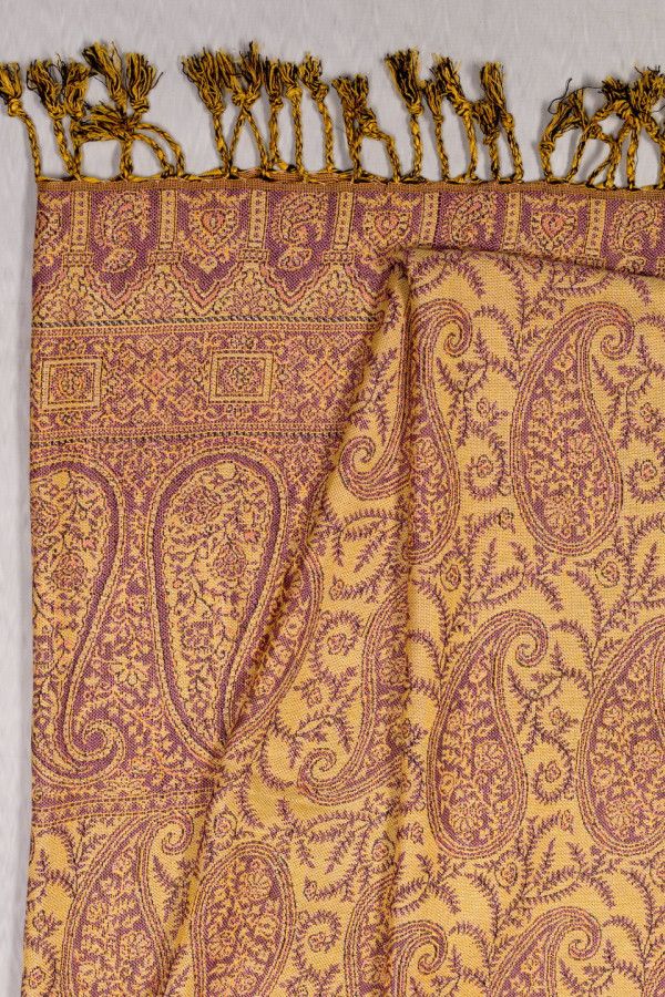 Кашемировый тонкий шарф Каусани