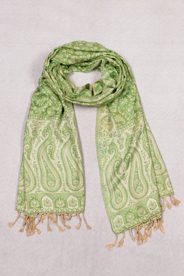 Этнический тонкий шарф Геометрия цвета