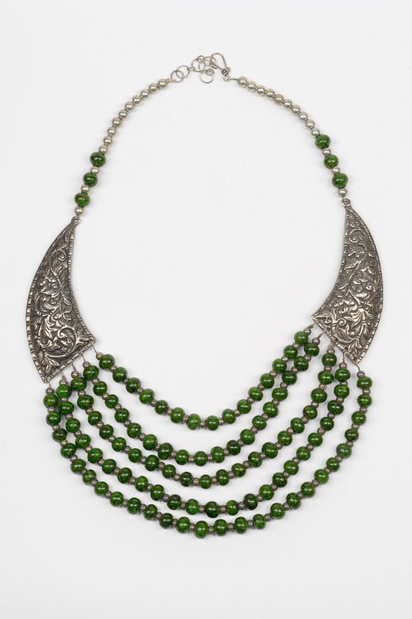 Многоярусные бусы Аллеппи