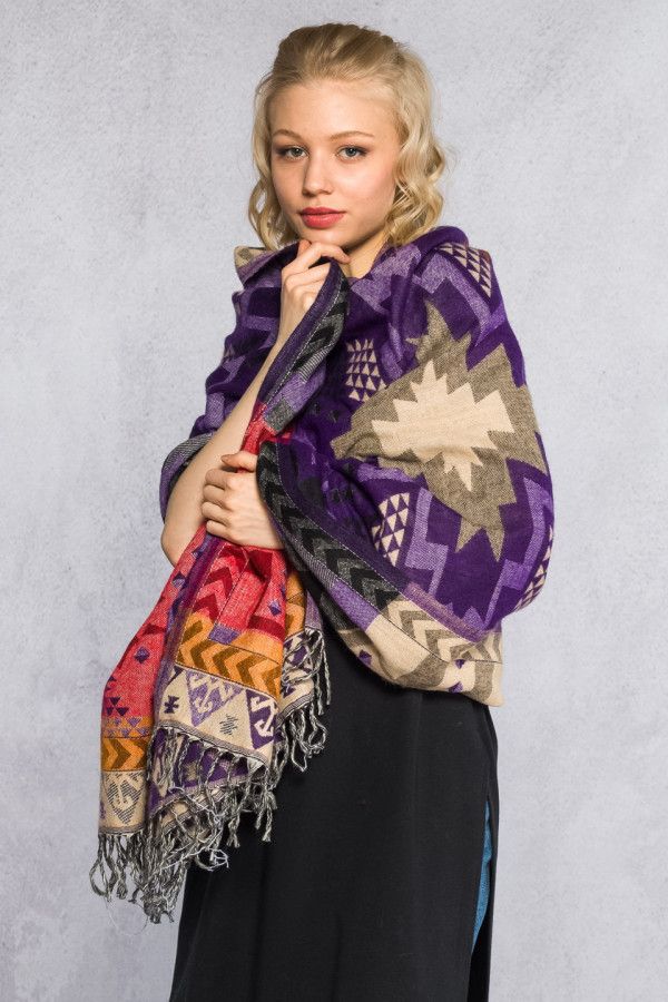 Теплый Палантин Малахитовая шкатулка