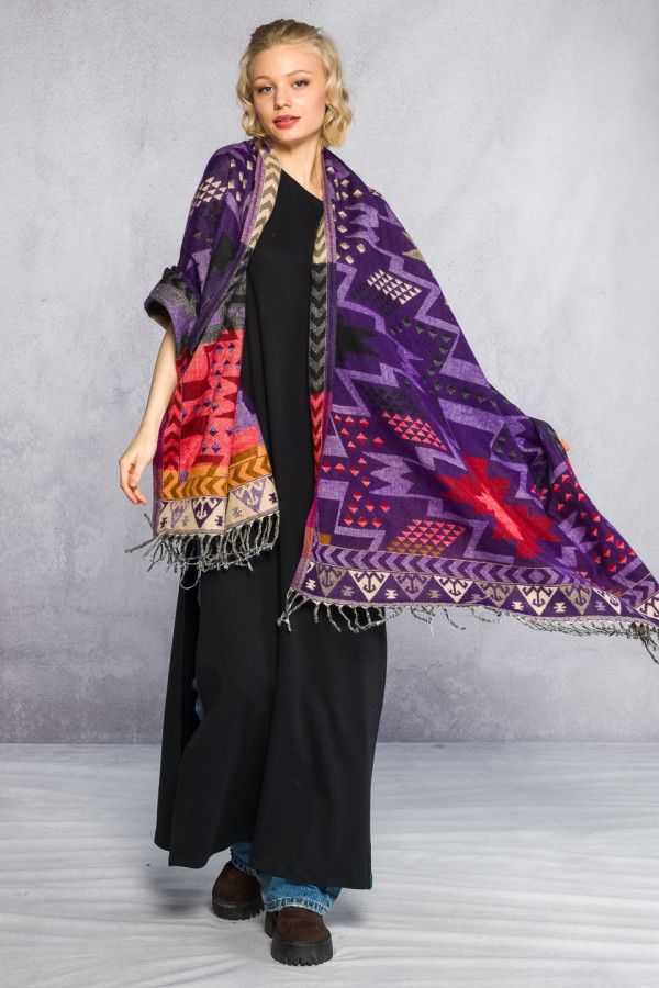 Теплый Палантин Малахитовая шкатулка