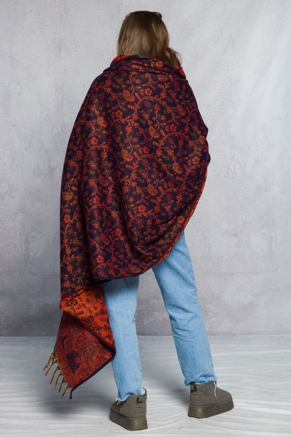 Теплый шарф Долина Инда