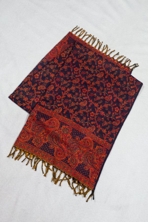 Теплый шарф Долина Инда