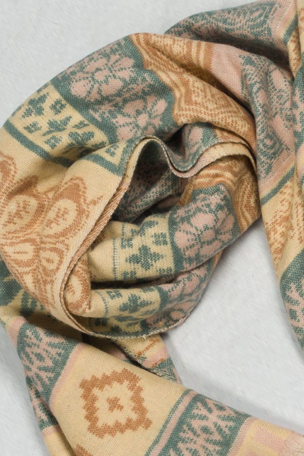 Палантин с узором Золото пустыни