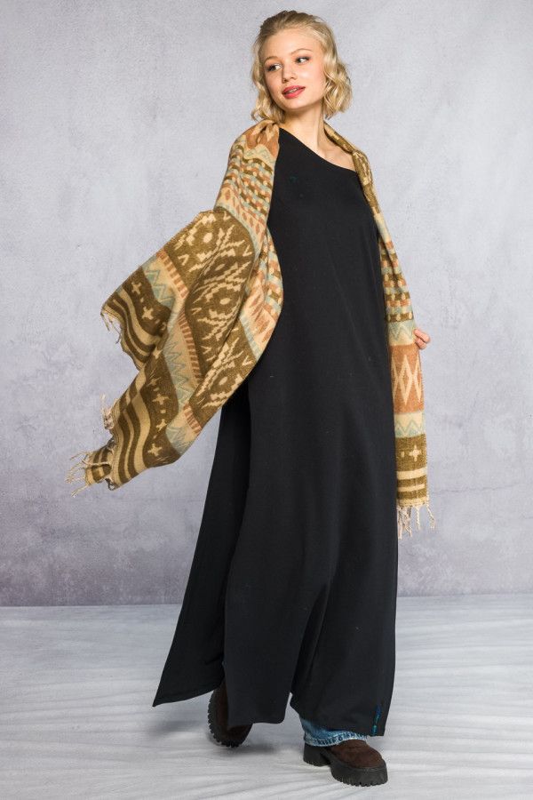 Теплый шарф Аромат кофе