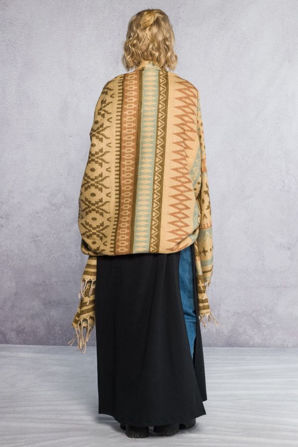 Теплый шарф Аромат кофе