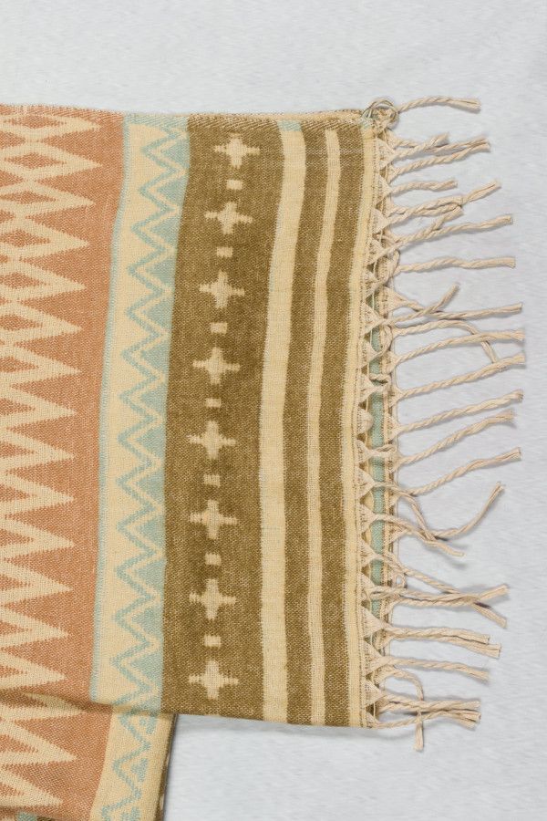 Теплый шарф Аромат кофе