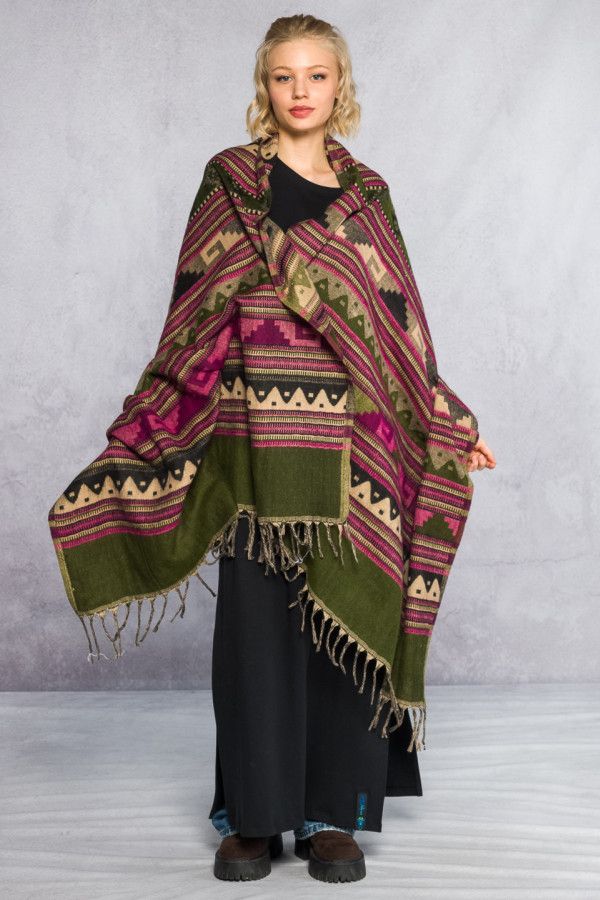 Плед тёплый Рисовые поля