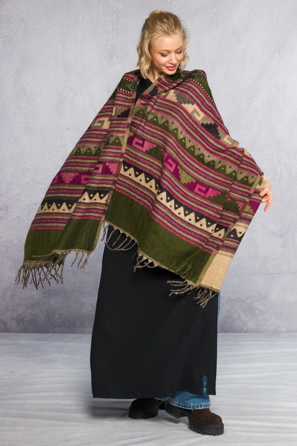 Плед тёплый Рисовые поля