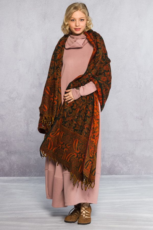 Теплый Палантин Вечер в Бомбее