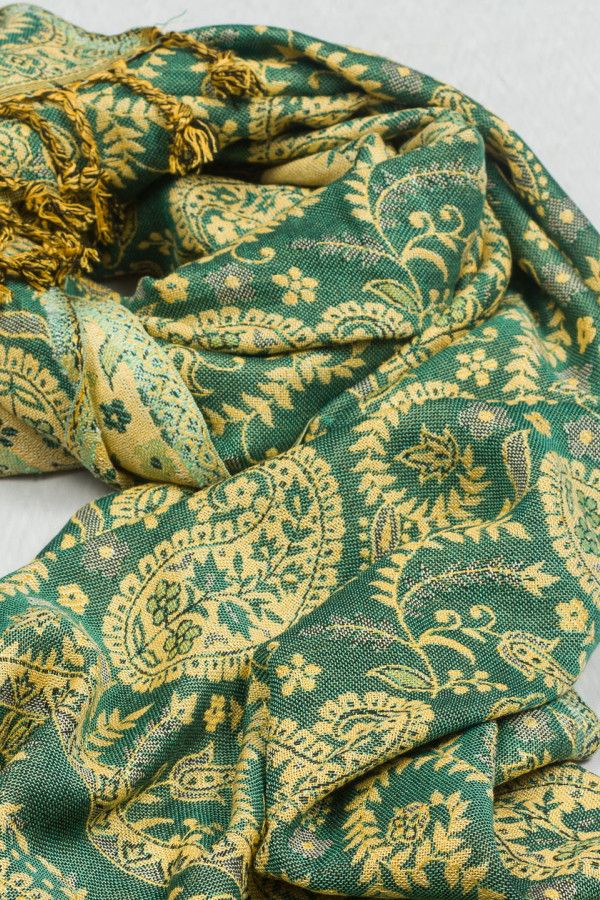 Шарф с бахромой Восточный путь