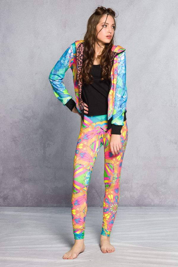 Леггинсы с принтом Маркеб