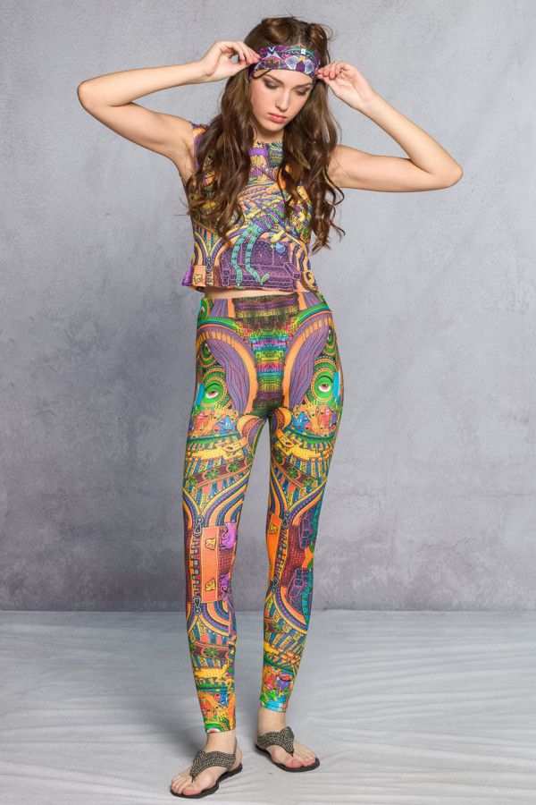 Леггинсы с принтом Минальаува