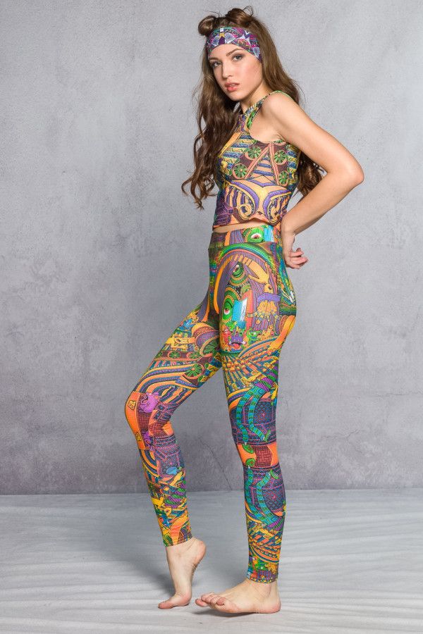 Леггинсы с принтом Минальаува