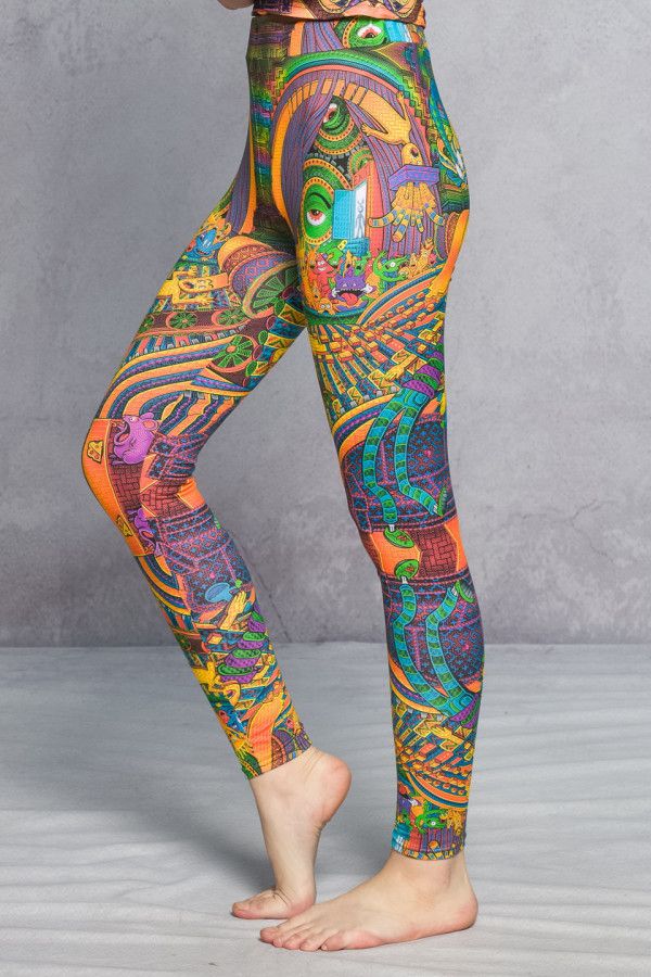 Леггинсы с принтом Минальаува