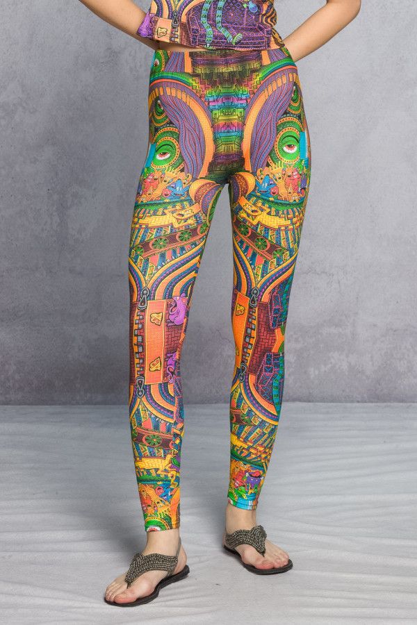 Леггинсы с принтом Минальаува