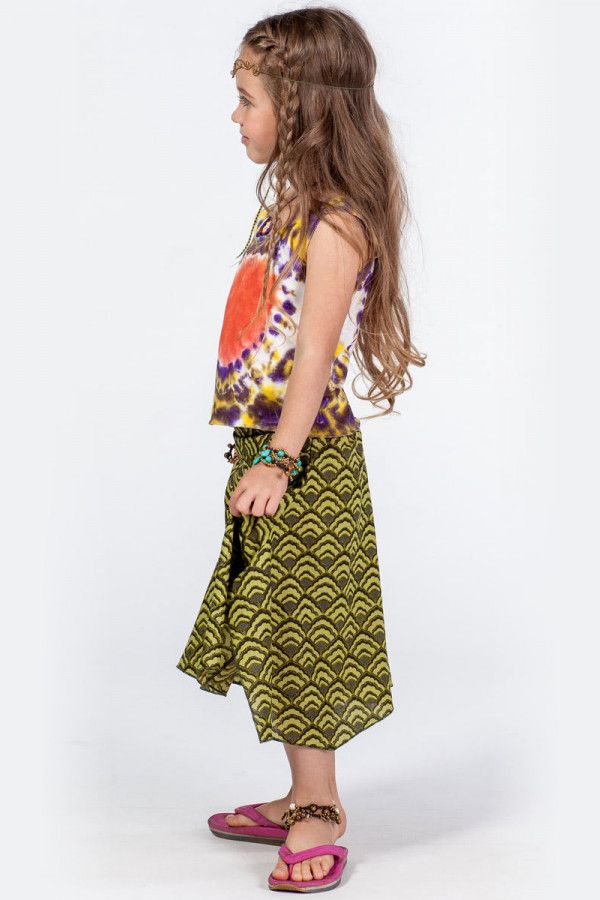 Восточная детская юбка Аврора