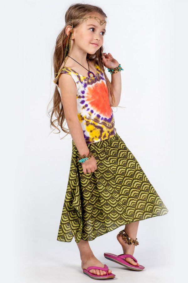Восточная детская юбка Аврора