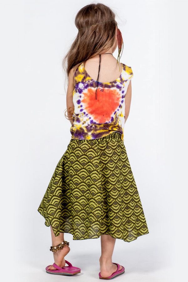 Восточная детская юбка Аврора