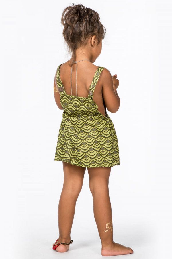 Платье на подтяжках Птичка