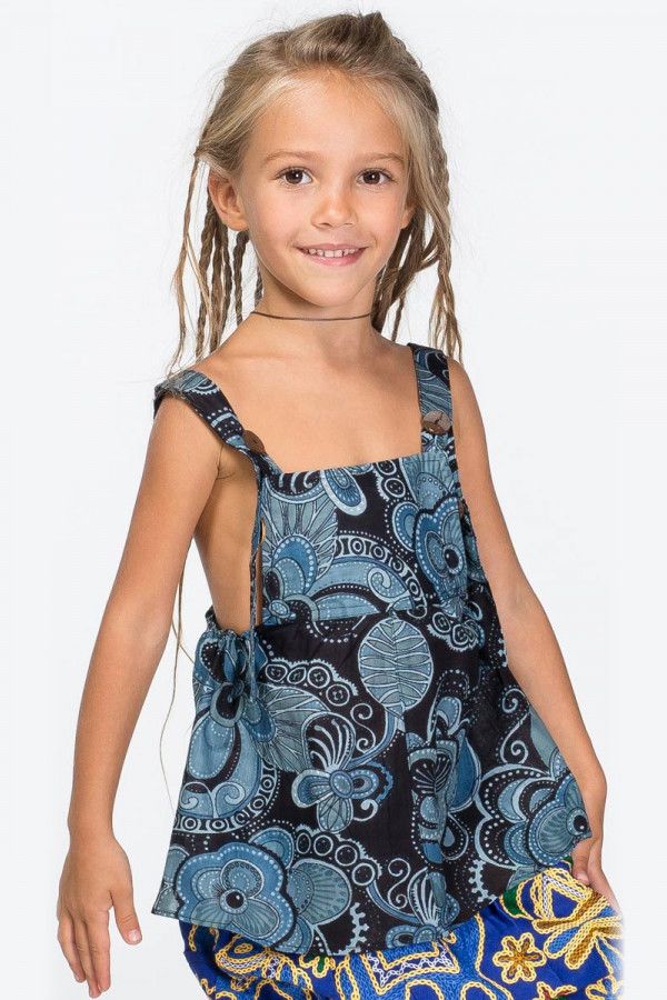 Детская майка на подтяжках Умка