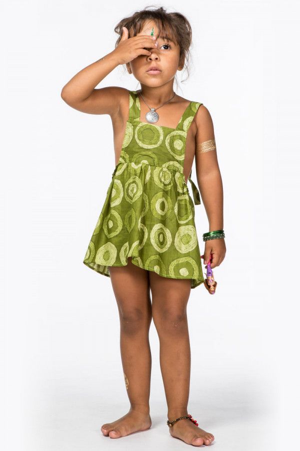 Платье для девочки Тропиканка