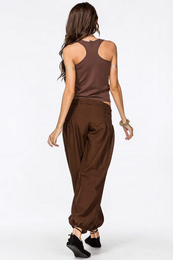 Женские хлопковые штаны для занятий йогой и восточных практик – Мексана