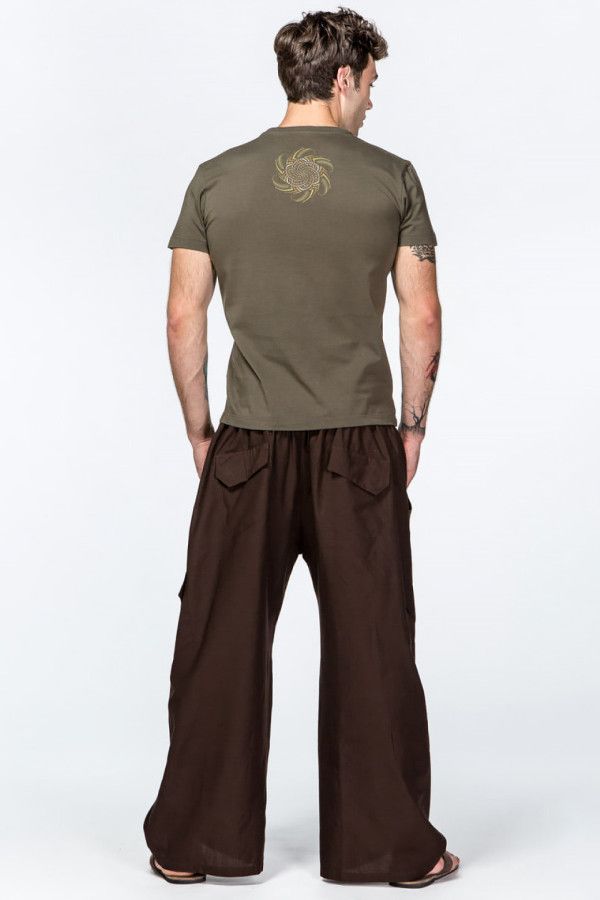 Мужские штаны для йоги из натурального хлопка – Паладин