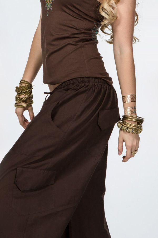 Женские штаны для йоги из хлопка – Вулкан