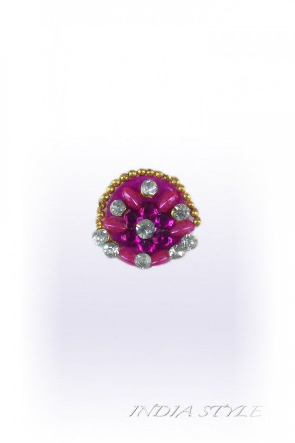 Бинди розовая Рохан