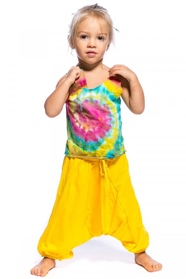 Детские жёлтые штаны Солнышко