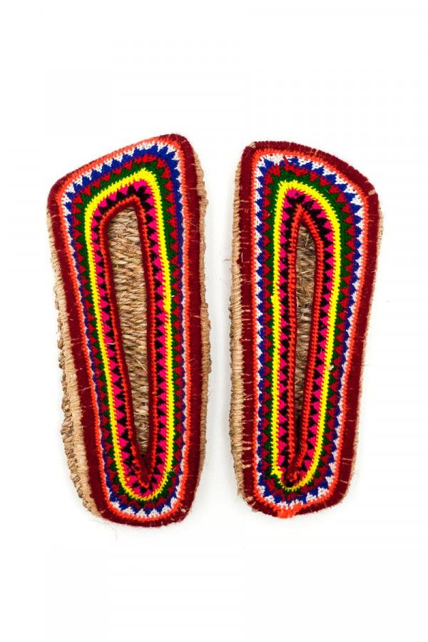 Вязаные тапочки Агни