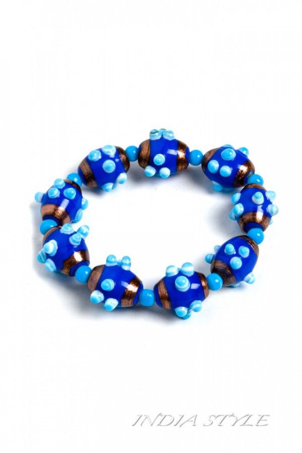 Синий браслет на руку Толиман