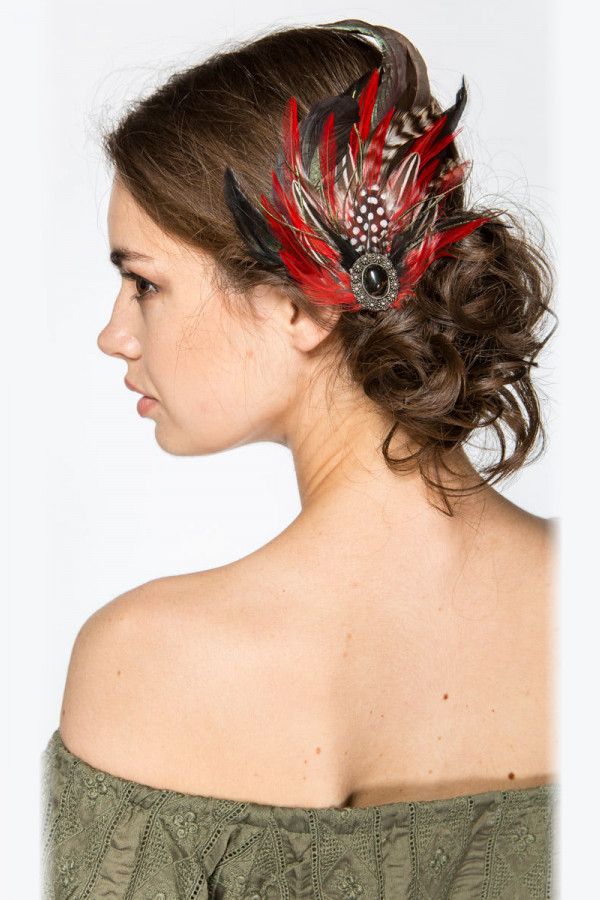 Заколка для волос Вулкан