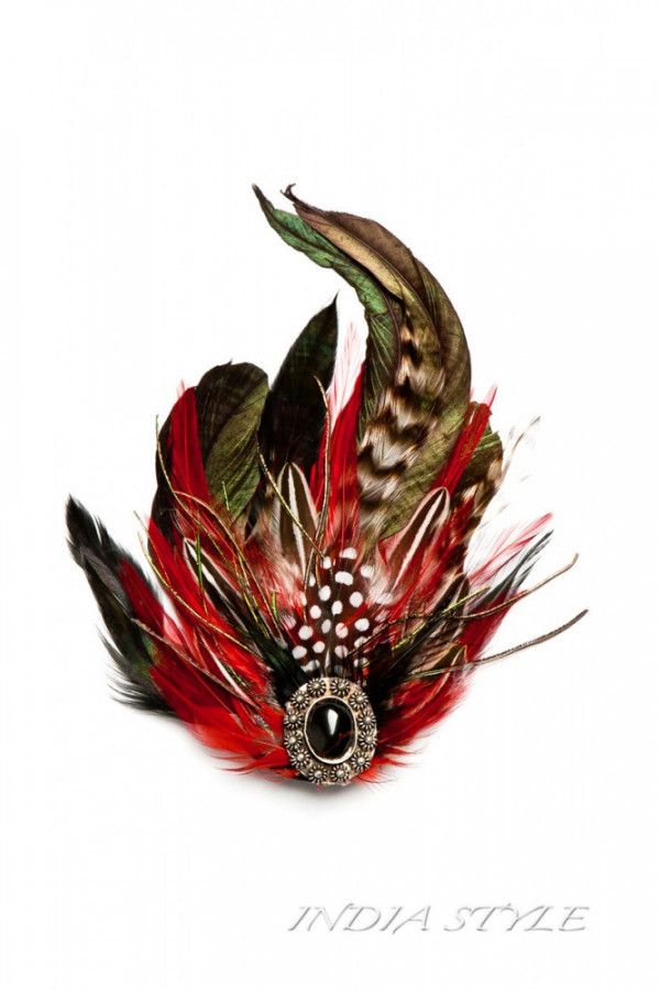 Заколка для волос Вулкан